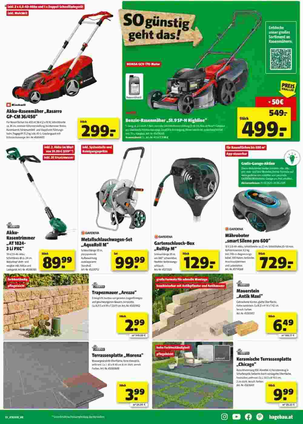 Hagebau Flugblatt (ab 23.04.2025) - Angebote und Prospekt - Seite 7