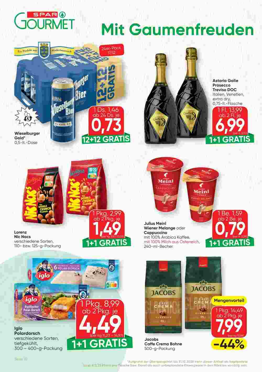 SPAR Gourmet Flugblatt (ab 24.04.2025) - Angebote und Prospekt - Seite 10