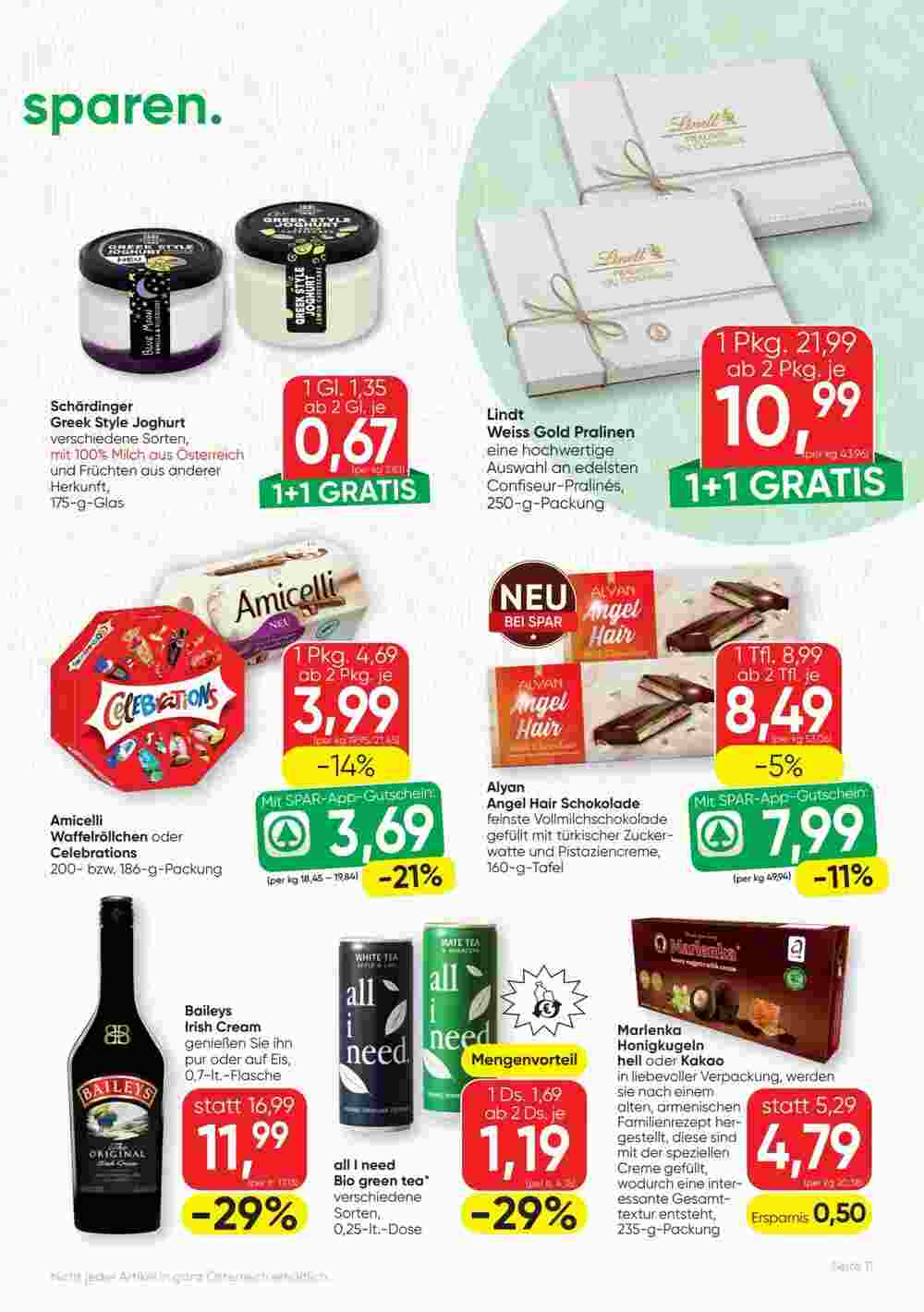 SPAR Gourmet Flugblatt (ab 24.04.2025) - Angebote und Prospekt - Seite 11