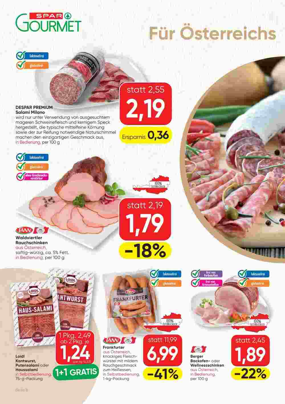 SPAR Gourmet Flugblatt (ab 24.04.2025) - Angebote und Prospekt - Seite 8