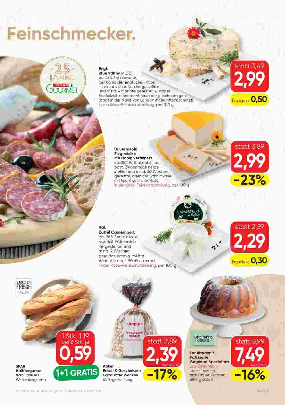 SPAR Gourmet Flugblatt (ab 24.04.2025) - Angebote und Prospekt - Seite 9