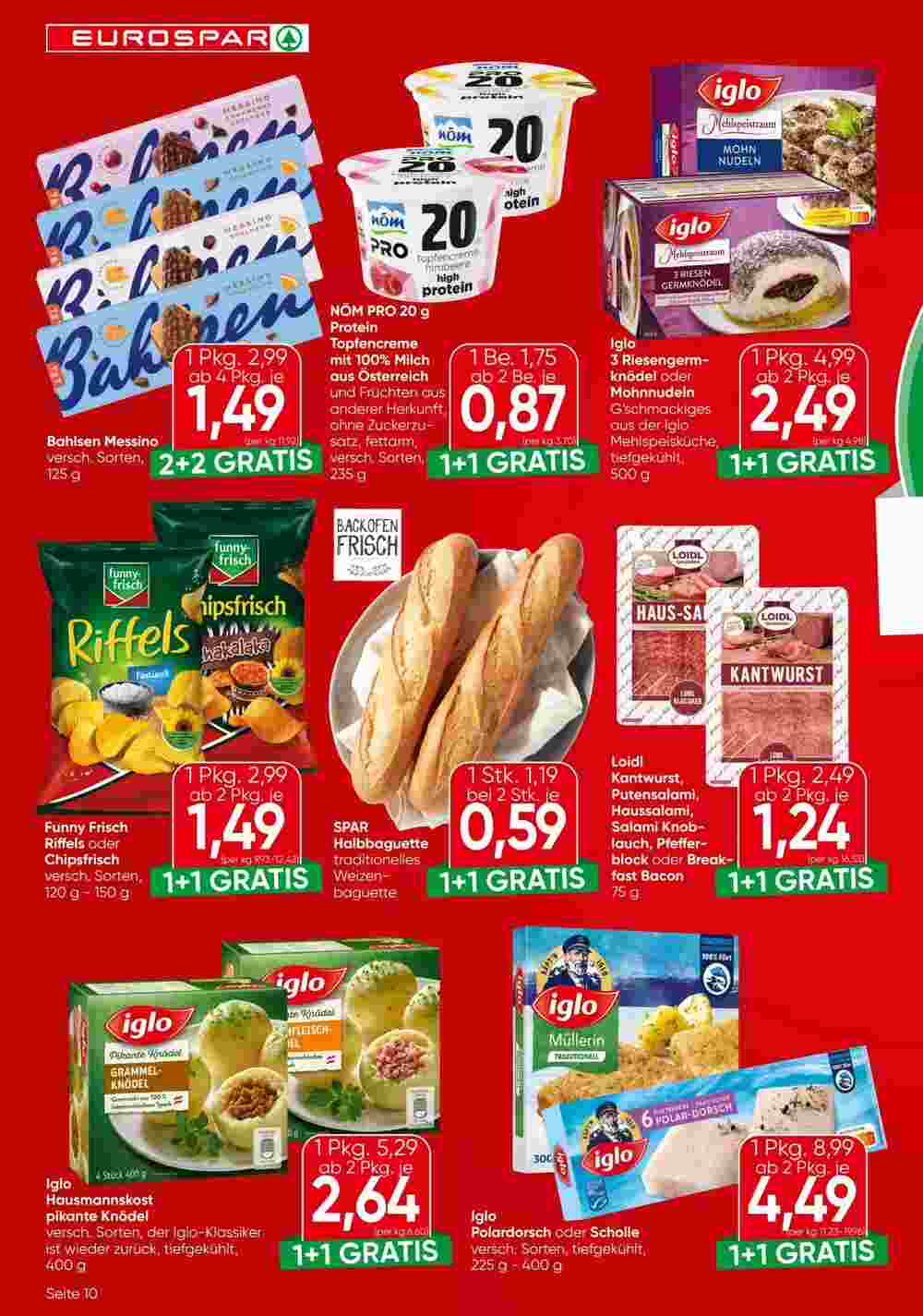 Eurospar Flugblatt (ab 24.04.2025) - Angebote und Prospekt - Seite 10