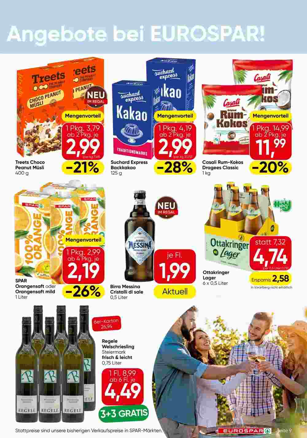 Eurospar Flugblatt (ab 24.04.2025) - Angebote und Prospekt - Seite 9