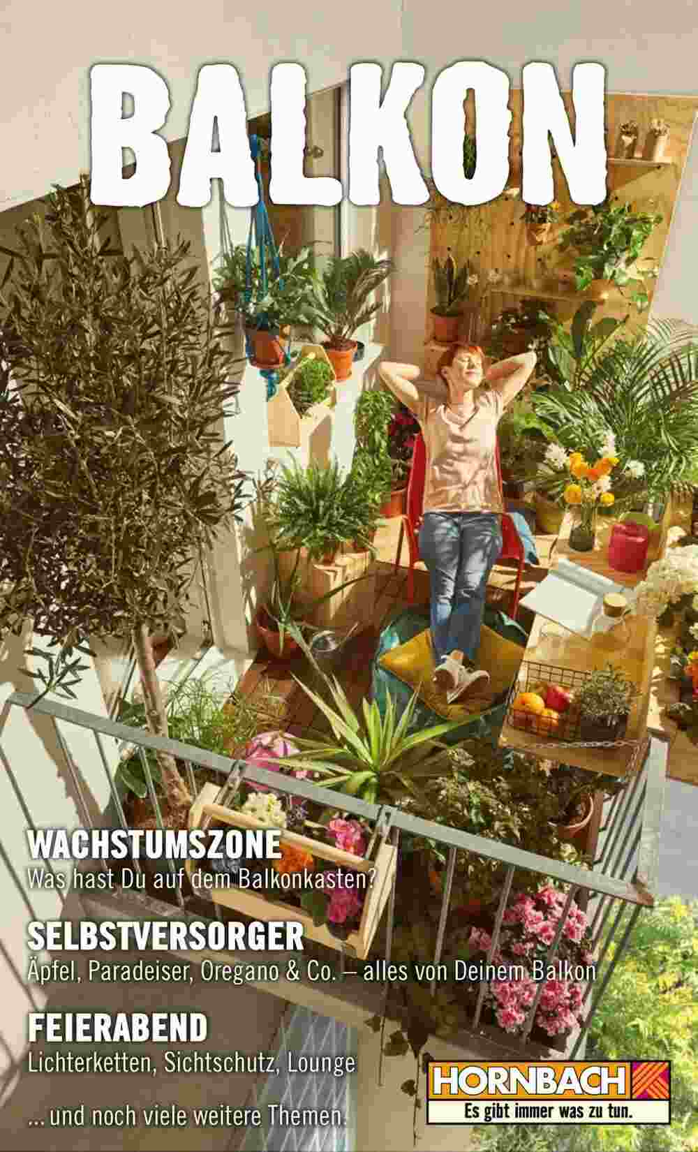 Hornbach Flugblatt (ab 24.04.2025) - Angebote und Prospekt - Seite 1