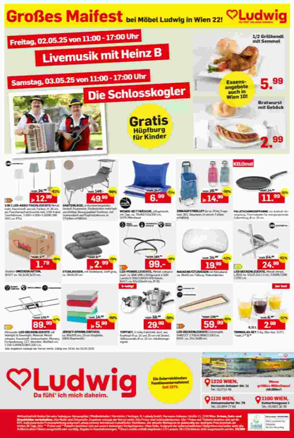 Möbel Ludwig Flugblatt (ab 27.04.2025) - Angebote und Prospekt - Seite 4