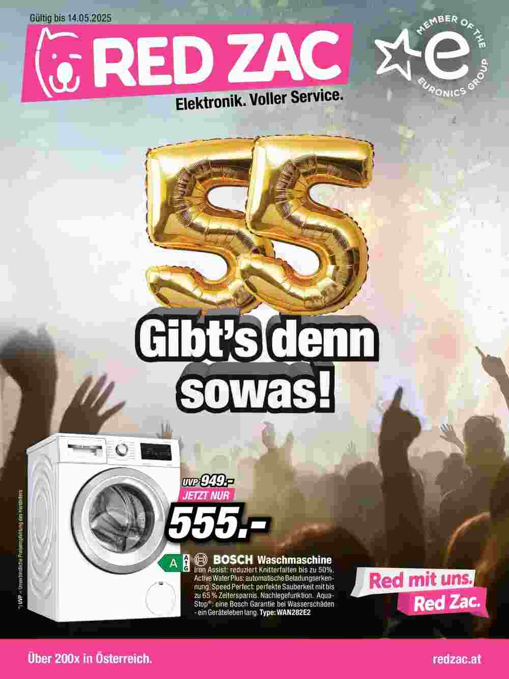 Red Zac Flugblatt (ab 27.04.2025) - Angebote und Prospekt - Seite 1