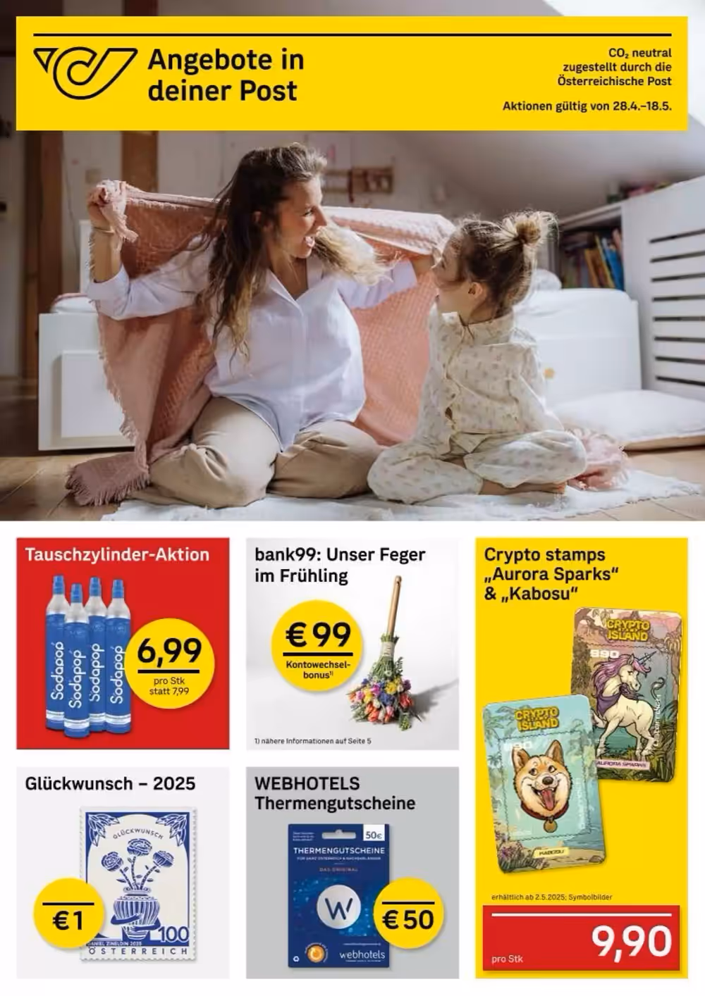 Post Flugblatt (ab 28.04.2025) - Angebote und Prospekt - Seite 1