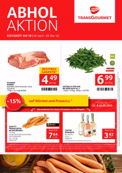 Transgourmet Flugblatt (ab 28.04.2025) - Angebote und Prospekt