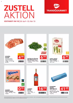 Transgourmet Flugblatt (ab 28.04.2025) - Angebote und Prospekt