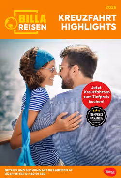 Billa Reisen Flugblatt (ab 28.04.2025) - Angebote und Prospekt