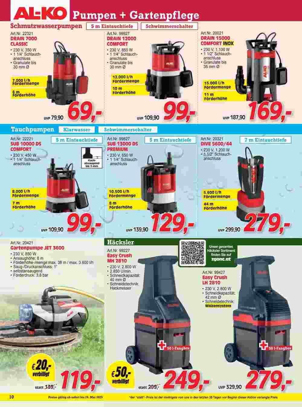 Zgonc Flugblatt (ab 28.04.2025) - Angebote und Prospekt - Seite 10