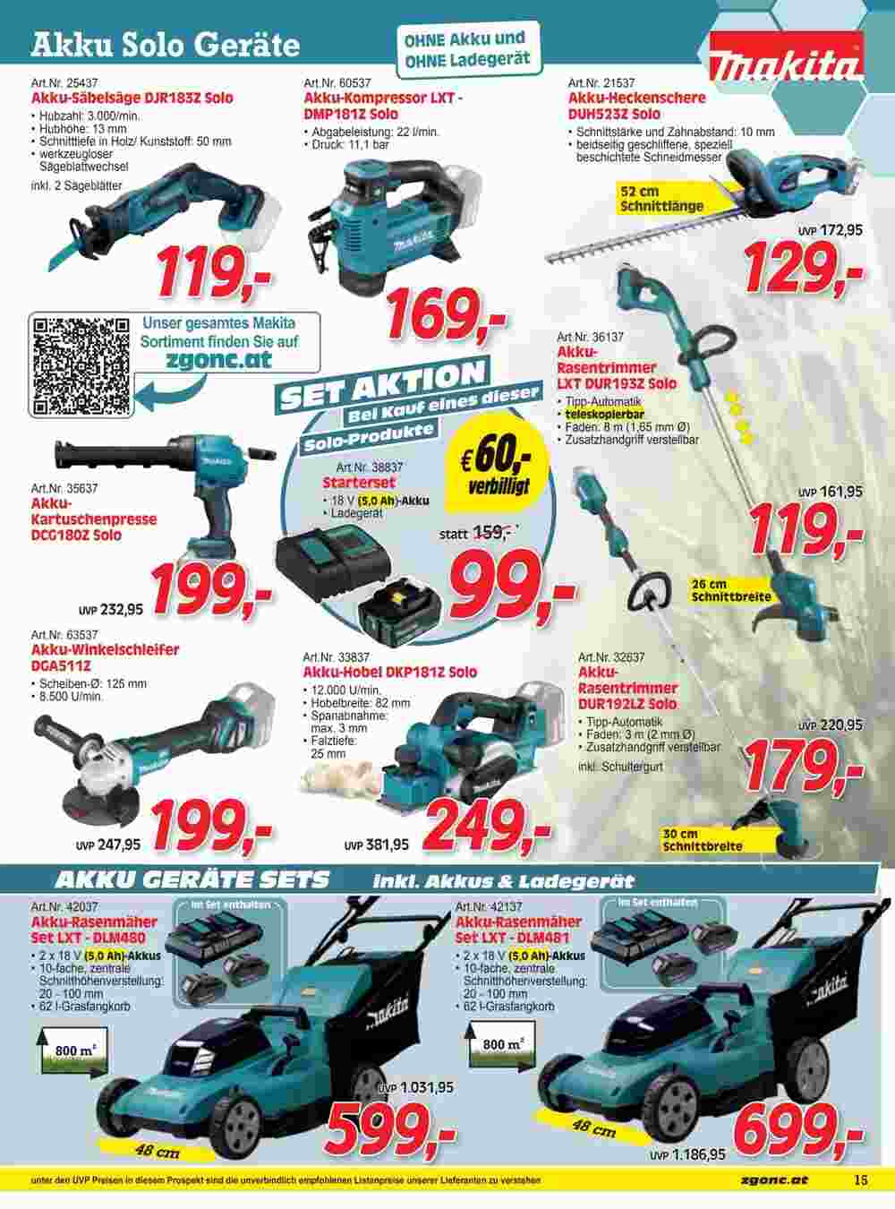Zgonc Flugblatt (ab 28.04.2025) - Angebote und Prospekt - Seite 15