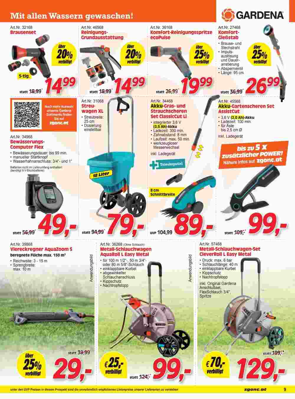 Zgonc Flugblatt (ab 28.04.2025) - Angebote und Prospekt - Seite 9