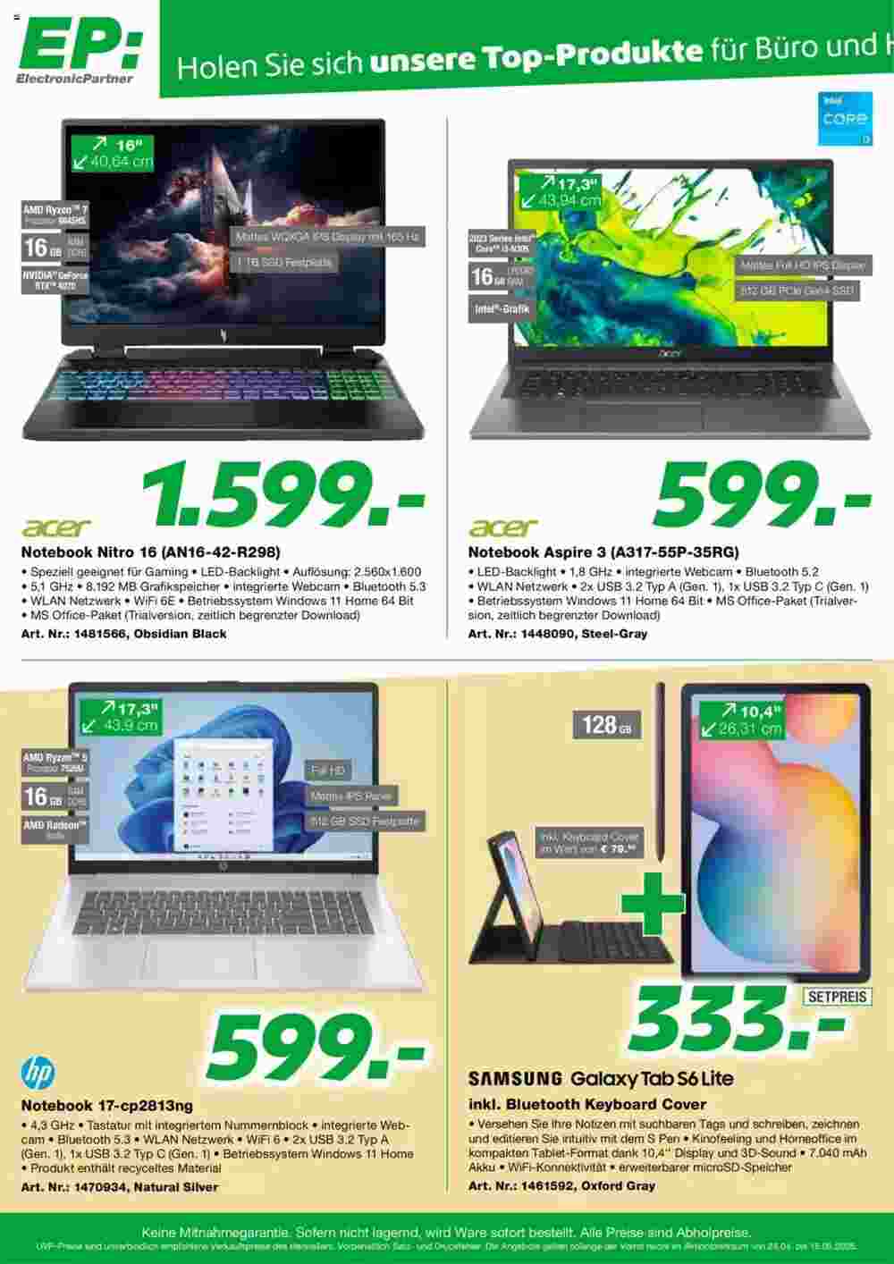 EP Flugblatt (ab 28.04.2025) - Angebote und Prospekt - Seite 14