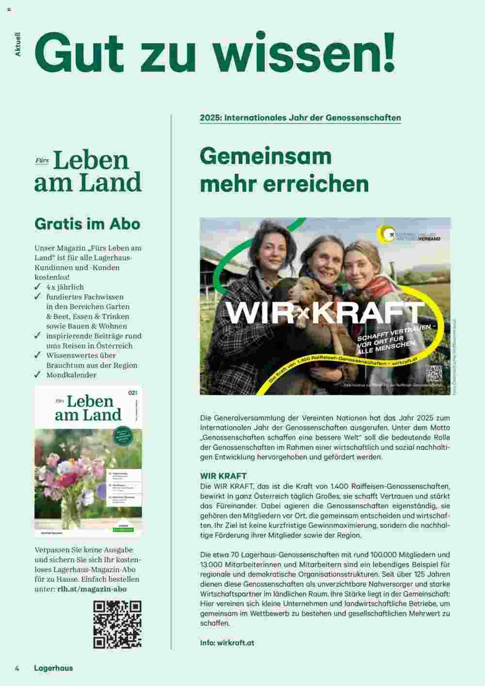Lagerhaus Flugblatt (ab 28.04.2025) - Angebote und Prospekt - Seite 4