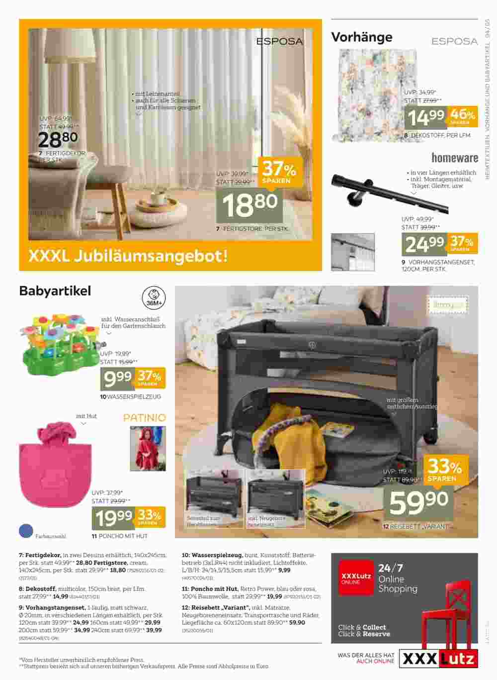 XXXLutz Flugblatt (ab 29.04.2025) - Angebote und Prospekt - Seite 5