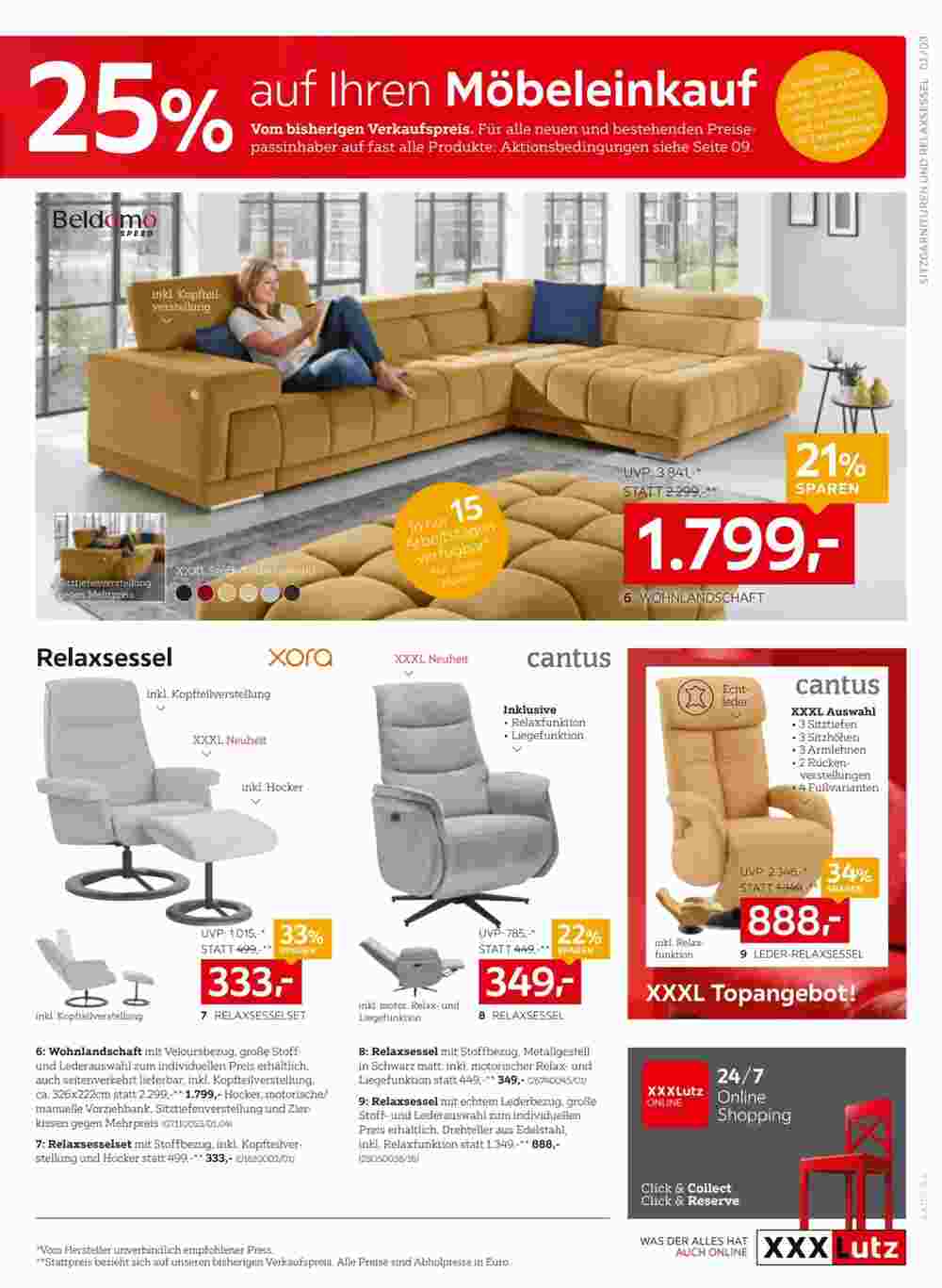 XXXLutz Flugblatt (ab 29.04.2025) - Angebote und Prospekt - Seite 3