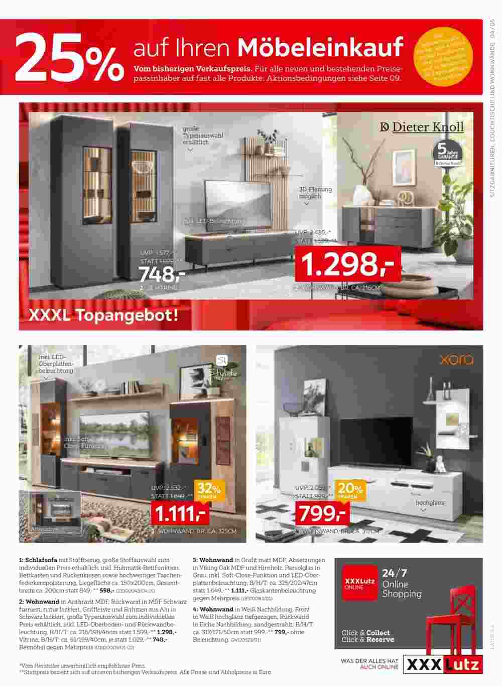 XXXLutz Flugblatt (ab 29.04.2025) - Angebote und Prospekt - Seite 5