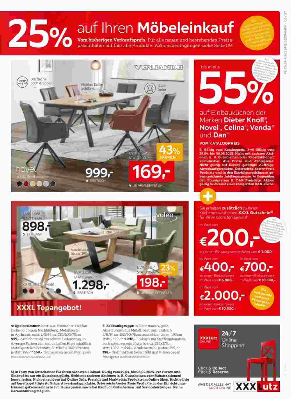 XXXLutz Flugblatt (ab 29.04.2025) - Angebote und Prospekt - Seite 7