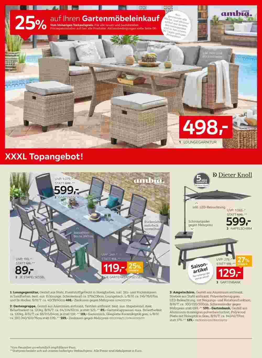XXXLutz Flugblatt (ab 29.04.2025) - Angebote und Prospekt - Seite 2