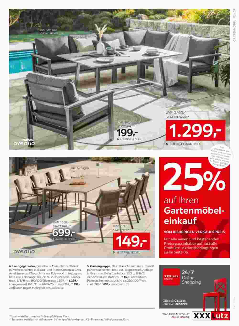 XXXLutz Flugblatt (ab 29.04.2025) - Angebote und Prospekt - Seite 3