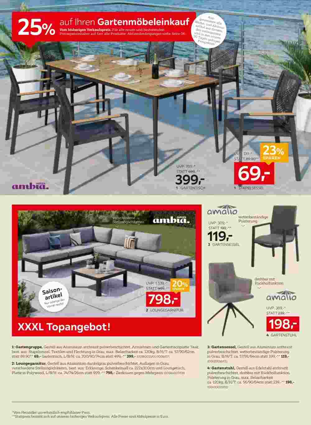 XXXLutz Flugblatt (ab 29.04.2025) - Angebote und Prospekt - Seite 4