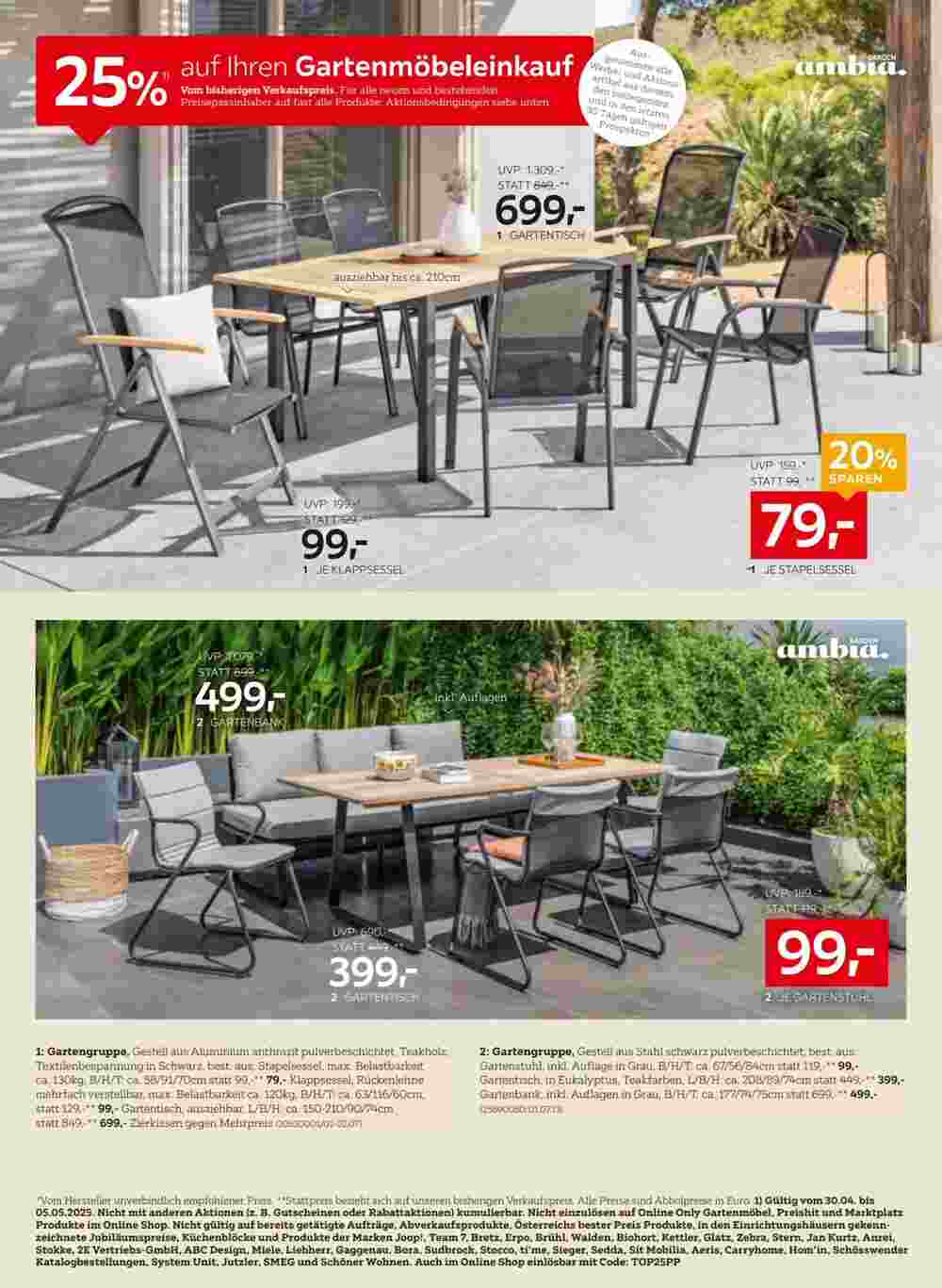 XXXLutz Flugblatt (ab 29.04.2025) - Angebote und Prospekt - Seite 6