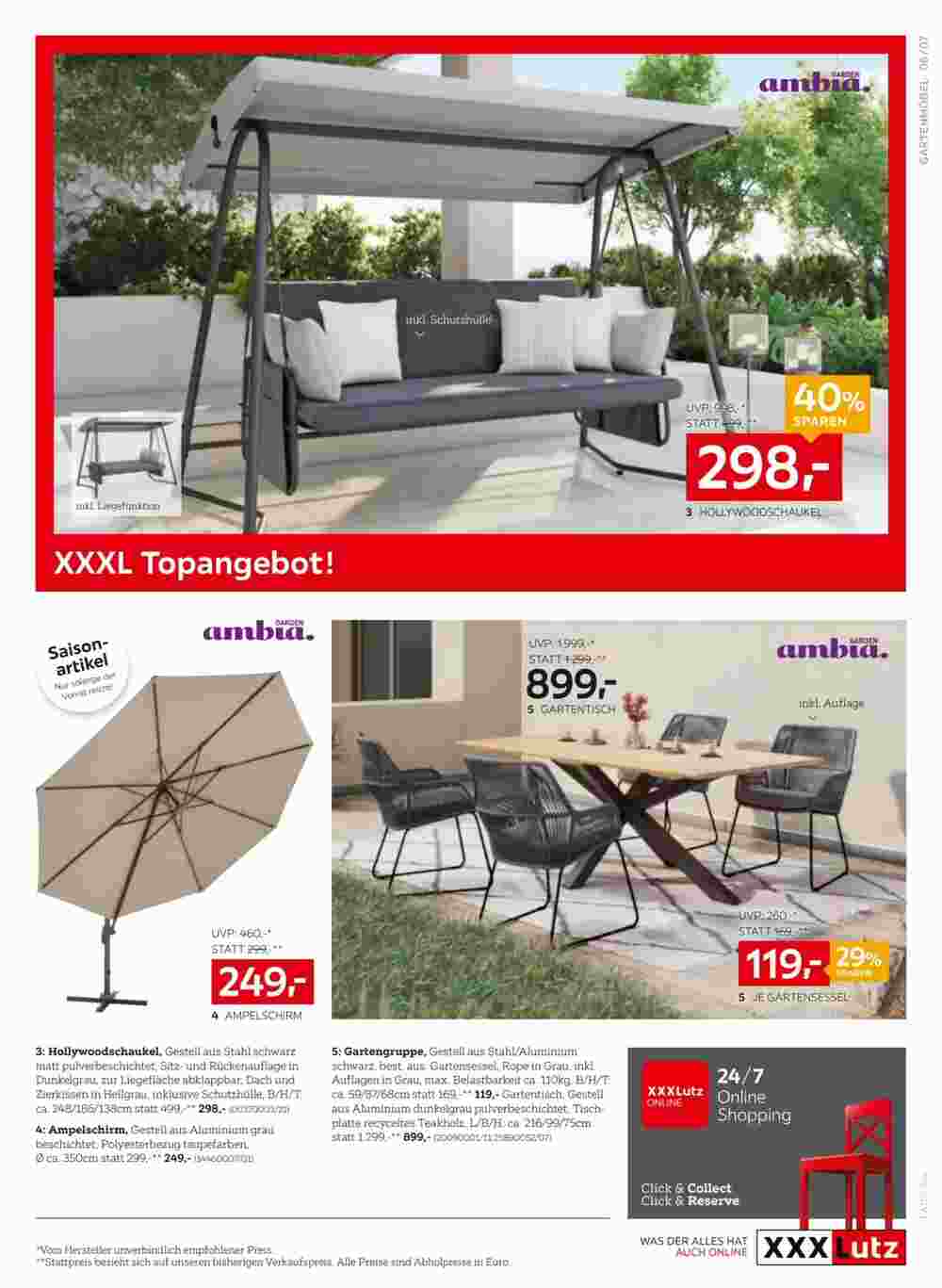 XXXLutz Flugblatt (ab 29.04.2025) - Angebote und Prospekt - Seite 7