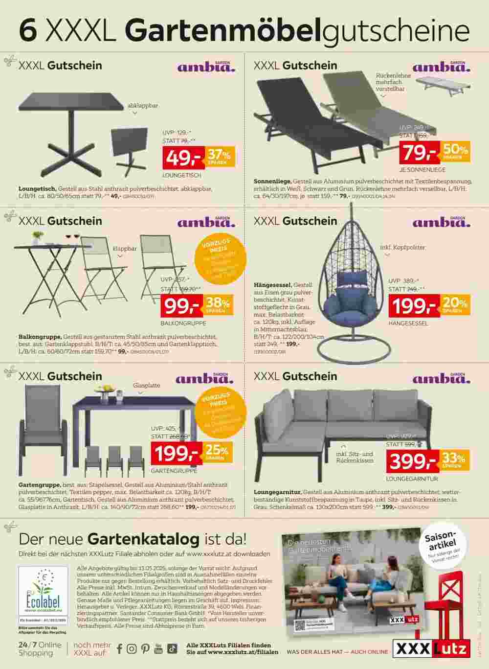 XXXLutz Flugblatt (ab 29.04.2025) - Angebote und Prospekt - Seite 8