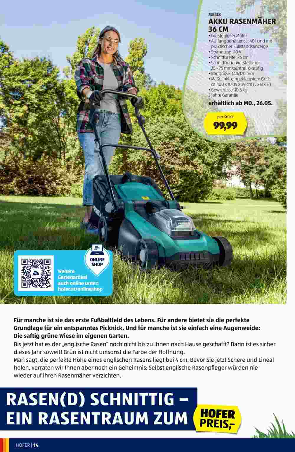 Hofer Flugblatt (ab 29.04.2025) - Angebote und Prospekt - Seite 14
