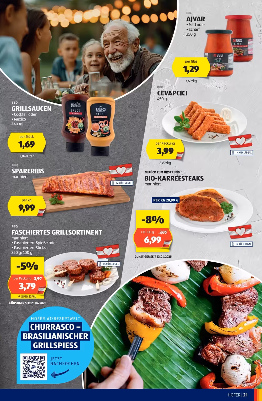 Hofer Flugblatt (ab 29.04.2025) - Angebote und Prospekt - Seite 21