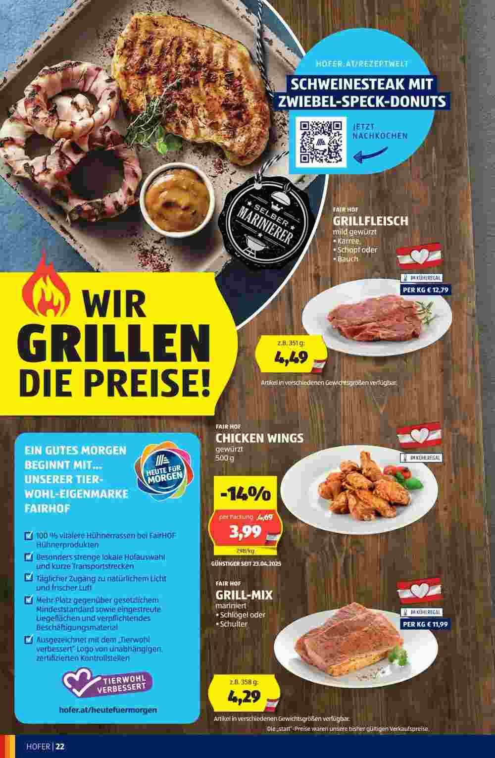 Hofer Flugblatt (ab 29.04.2025) - Angebote und Prospekt - Seite 22