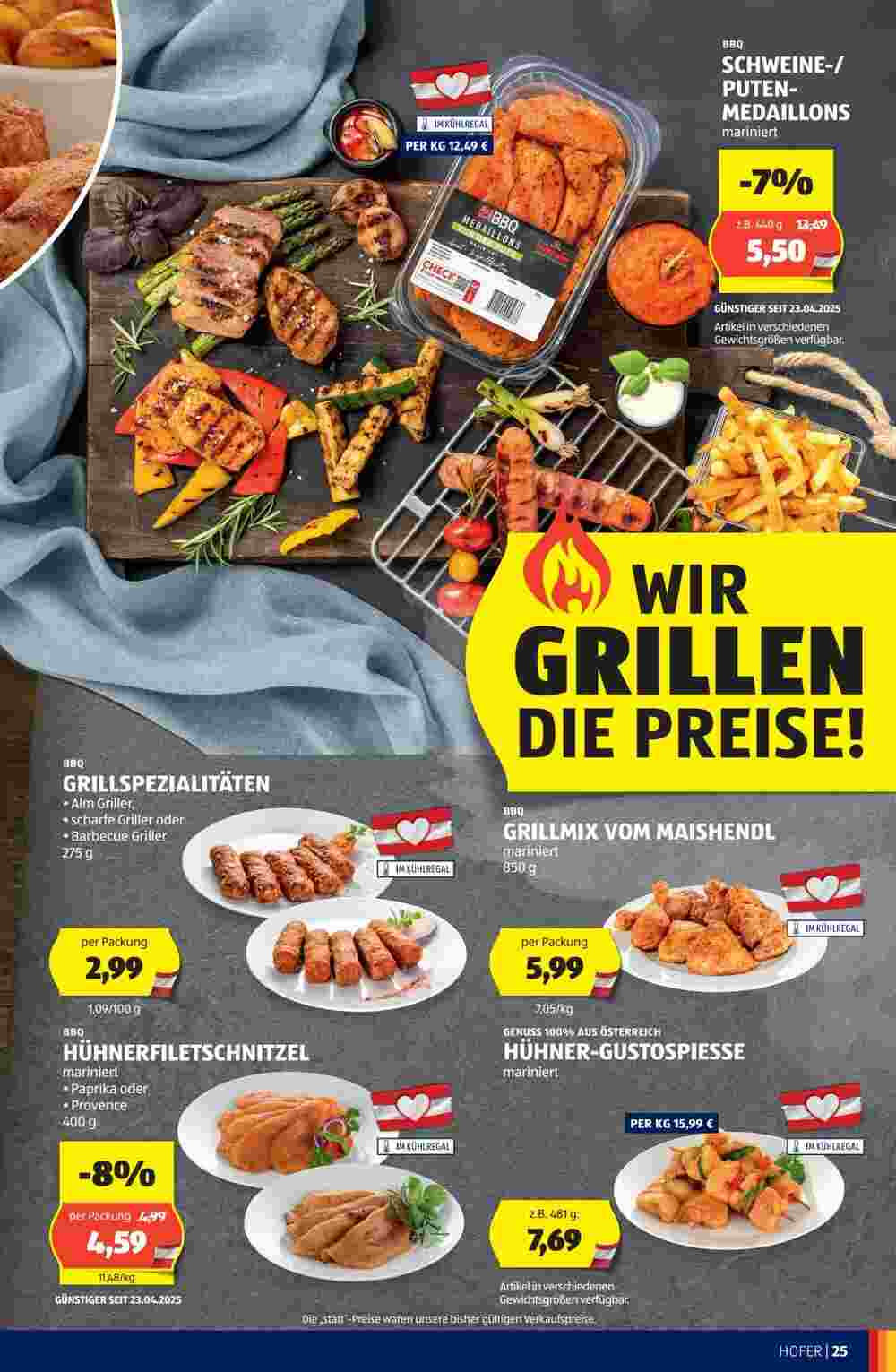 Hofer Flugblatt (ab 29.04.2025) - Angebote und Prospekt - Seite 25
