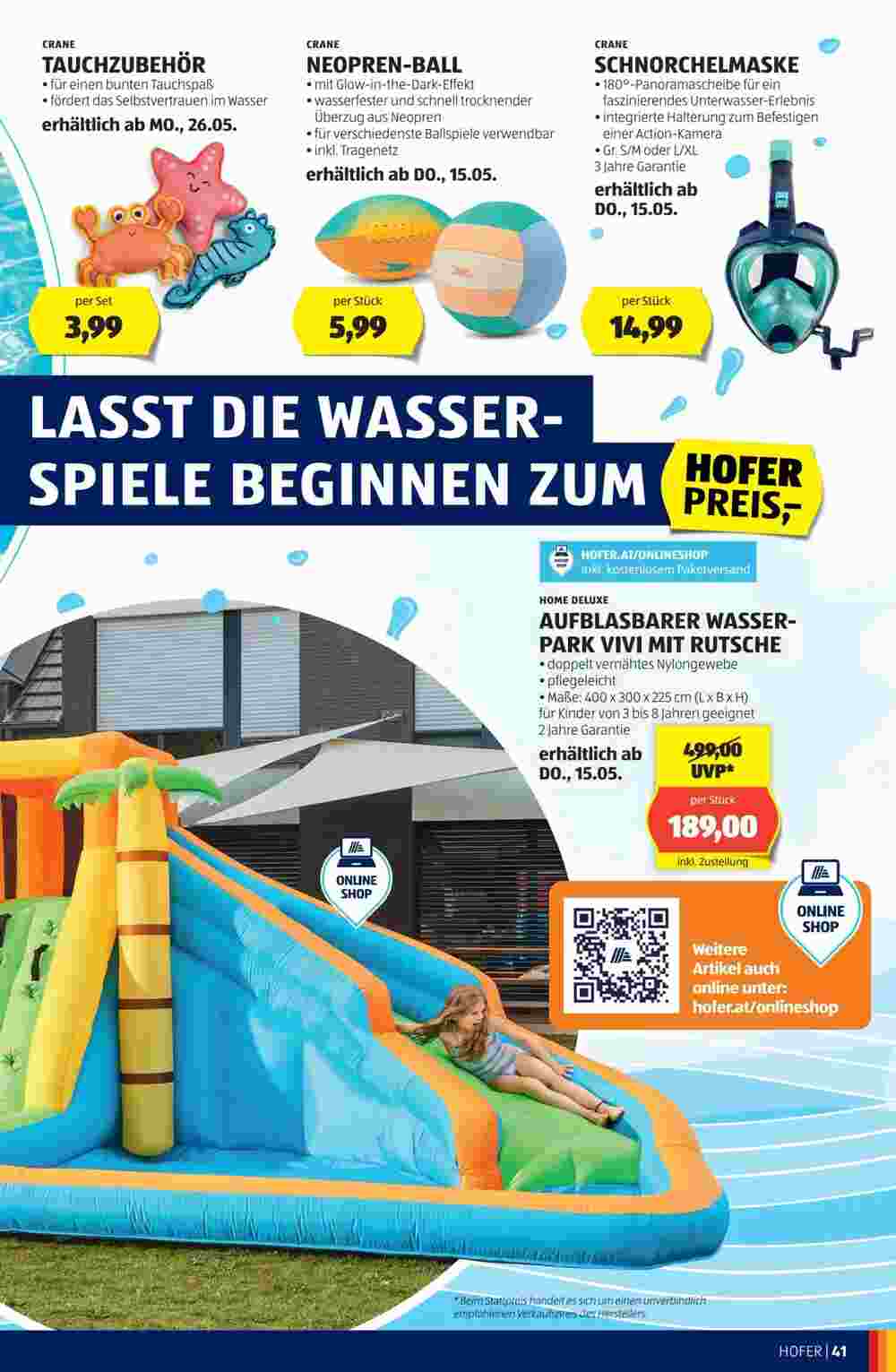Hofer Flugblatt (ab 29.04.2025) - Angebote und Prospekt - Seite 41