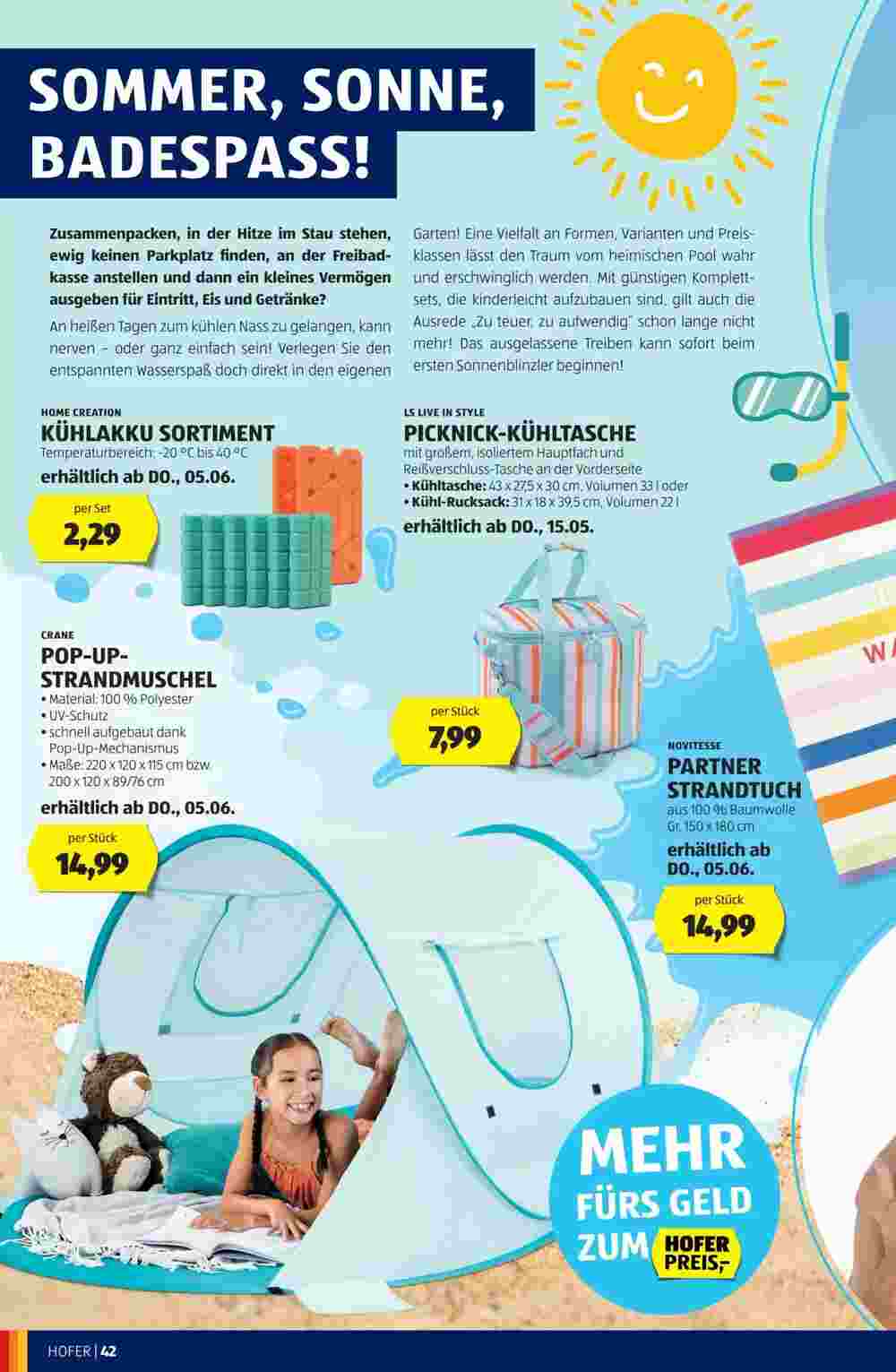 Hofer Flugblatt (ab 29.04.2025) - Angebote und Prospekt - Seite 42