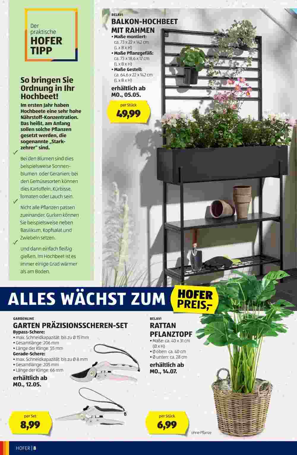 Hofer Flugblatt (ab 29.04.2025) - Angebote und Prospekt - Seite 8