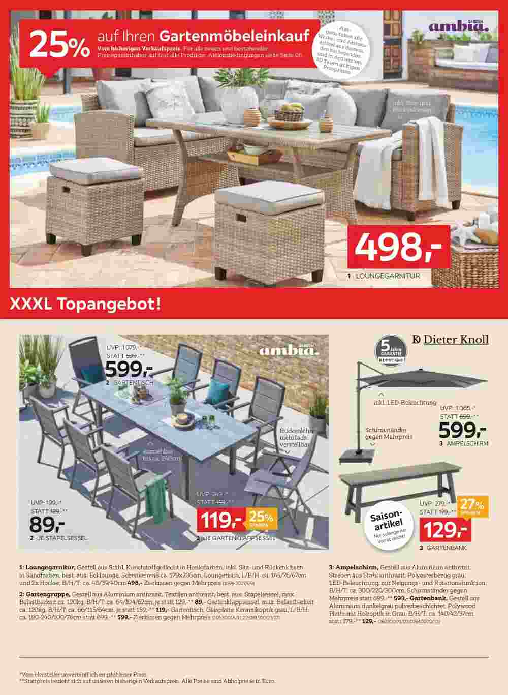 XXXLutz Flugblatt (ab 29.04.2025) - Angebote und Prospekt - Seite 2