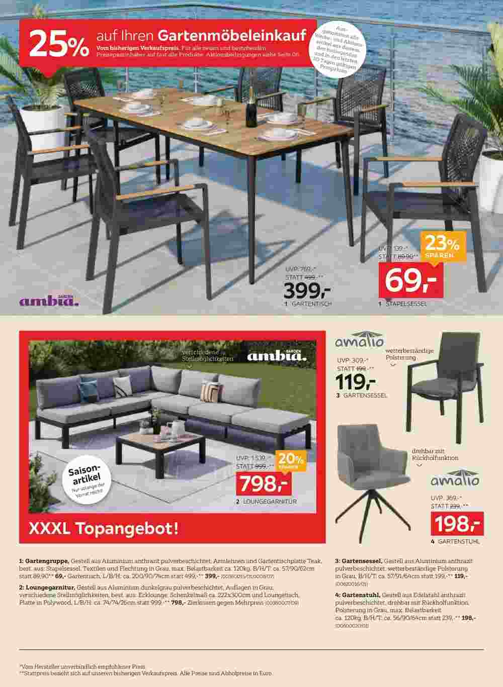 XXXLutz Flugblatt (ab 29.04.2025) - Angebote und Prospekt - Seite 4