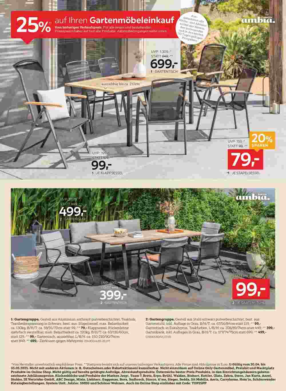 XXXLutz Flugblatt (ab 29.04.2025) - Angebote und Prospekt - Seite 6