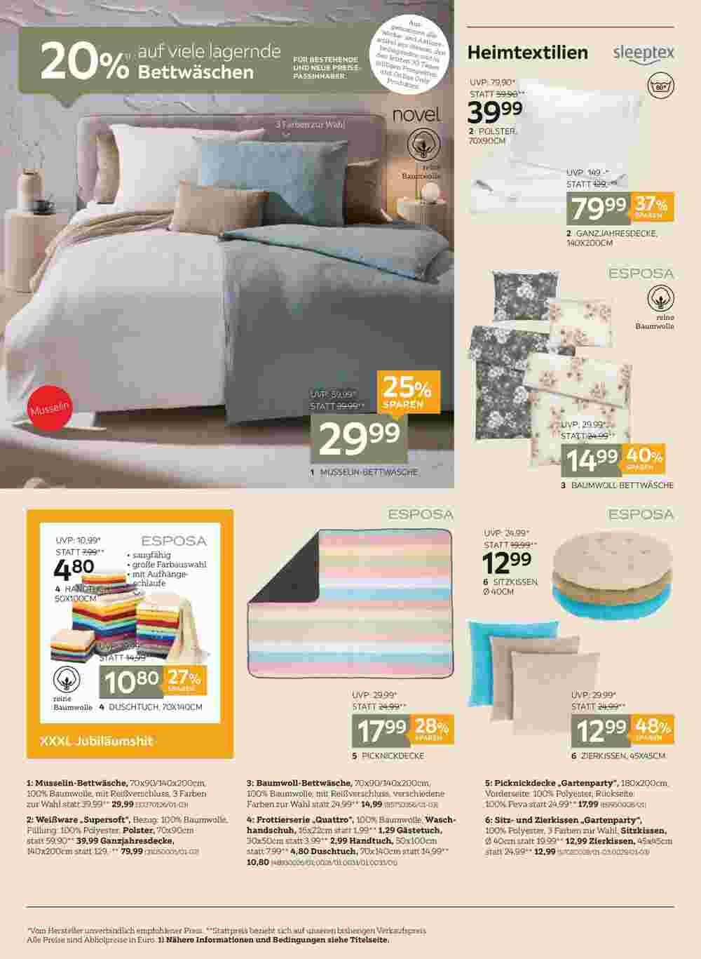 XXXLutz Flugblatt (ab 29.04.2025) - Angebote und Prospekt - Seite 4