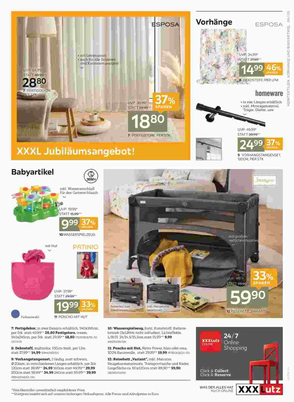 XXXLutz Flugblatt (ab 29.04.2025) - Angebote und Prospekt - Seite 5
