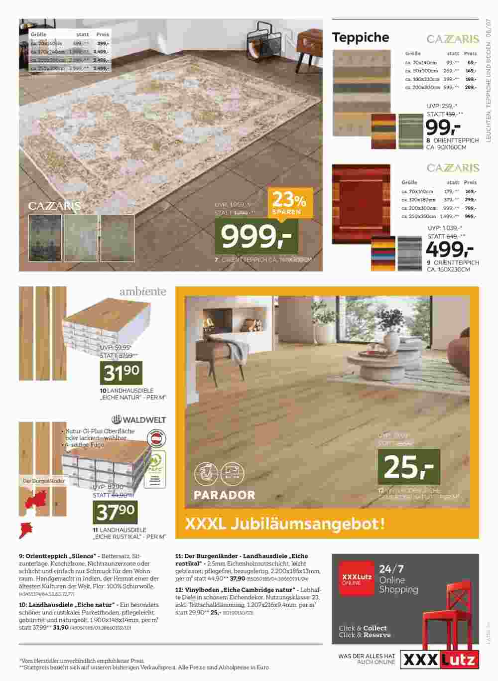 XXXLutz Flugblatt (ab 29.04.2025) - Angebote und Prospekt - Seite 7