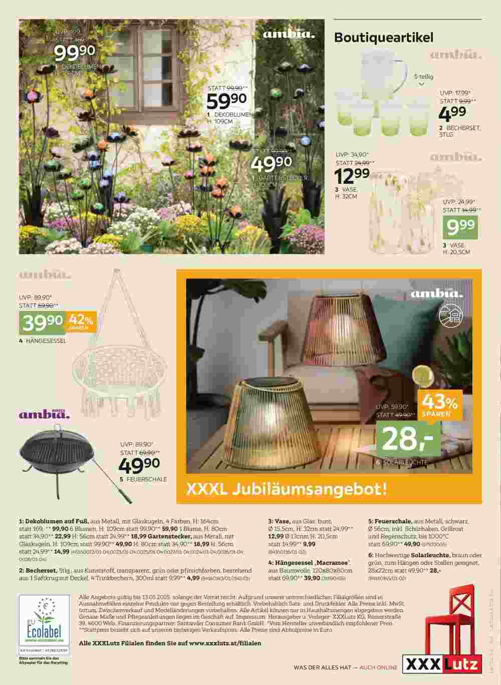 XXXLutz Flugblatt (ab 29.04.2025) - Angebote und Prospekt - Seite 8