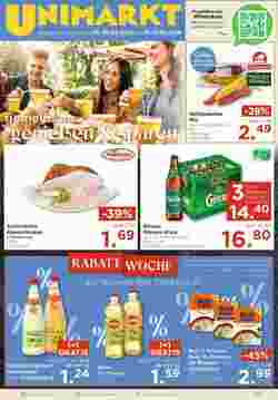 Unimarkt Flugblatt (ab 30.04.2025) - Angebote und Prospekt