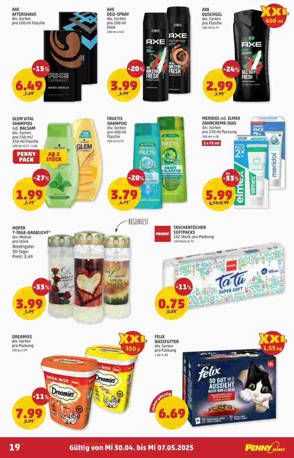 PENNY Flugblatt (ab 30.04.2025) - Angebote und Prospekt - Seite 19