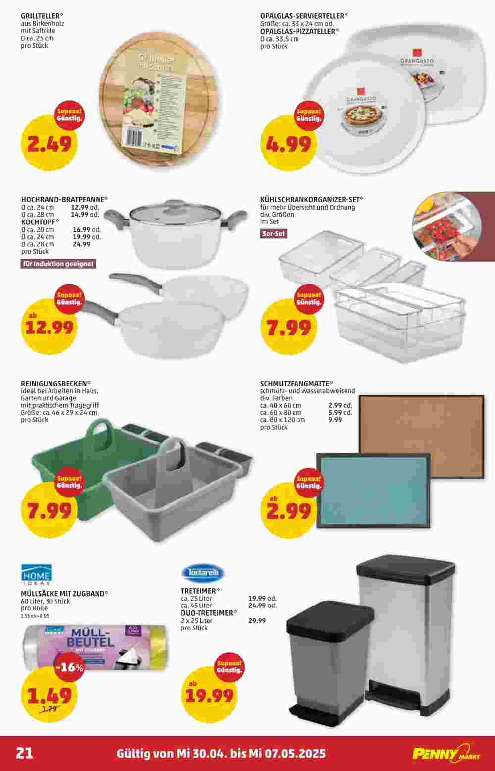 PENNY Flugblatt (ab 30.04.2025) - Angebote und Prospekt - Seite 21