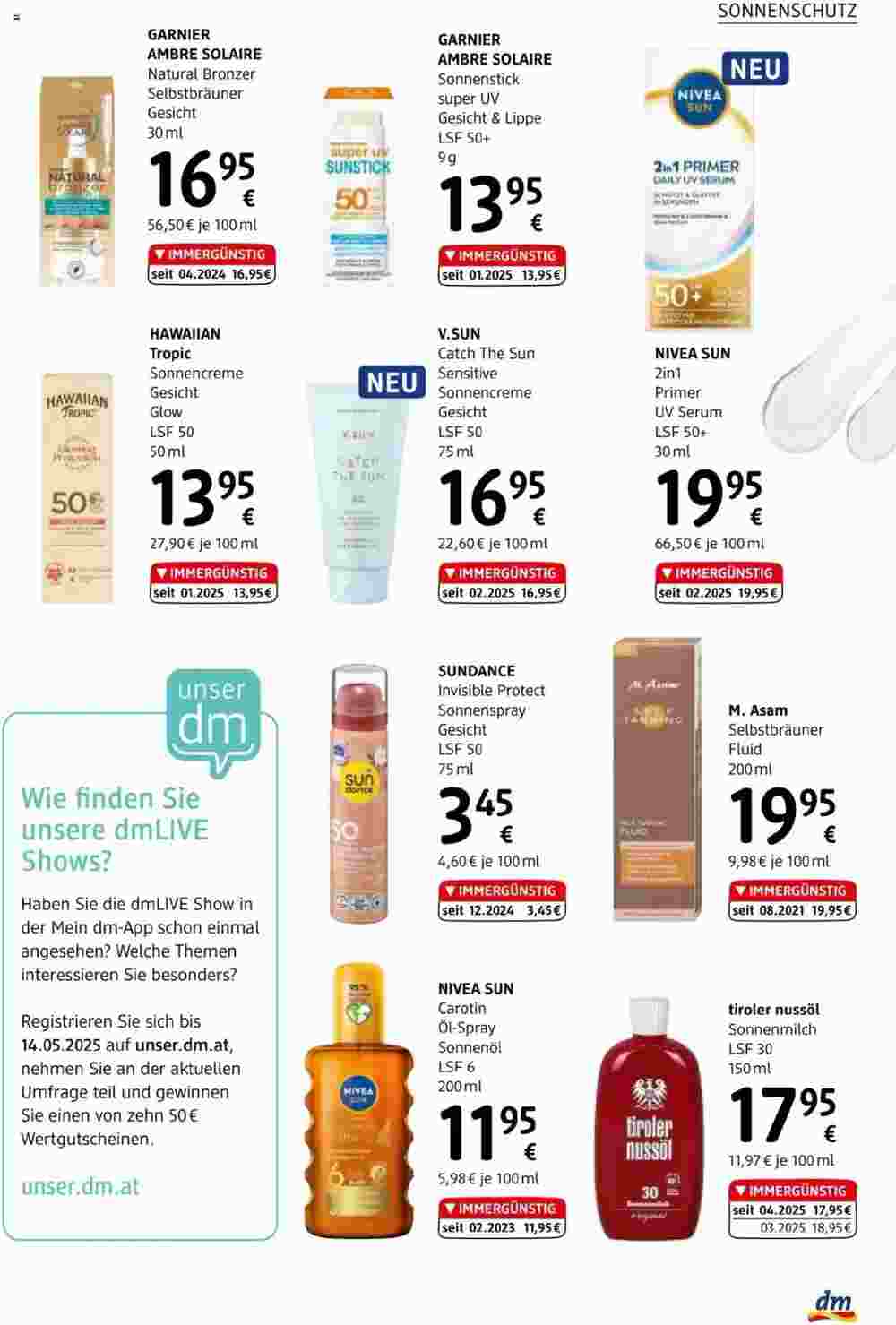 dm Flugblatt (ab 30.04.2025) - Angebote und Prospekt - Seite 17
