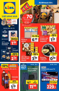 Lidl Flugblatt (ab 30.04.2025) - Angebote und Prospekt