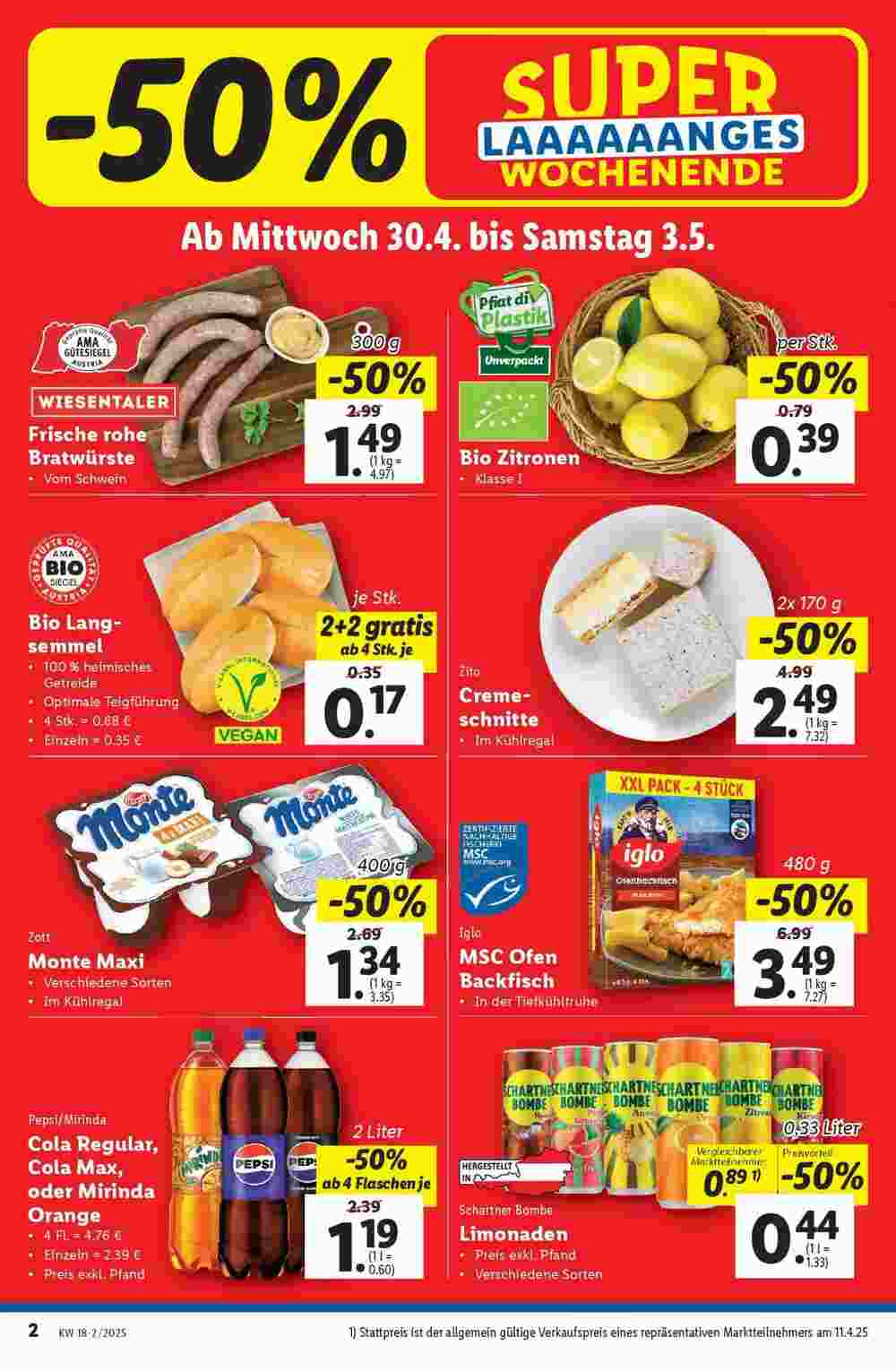 Lidl Flugblatt (ab 30.04.2025) - Angebote und Prospekt - Seite 4