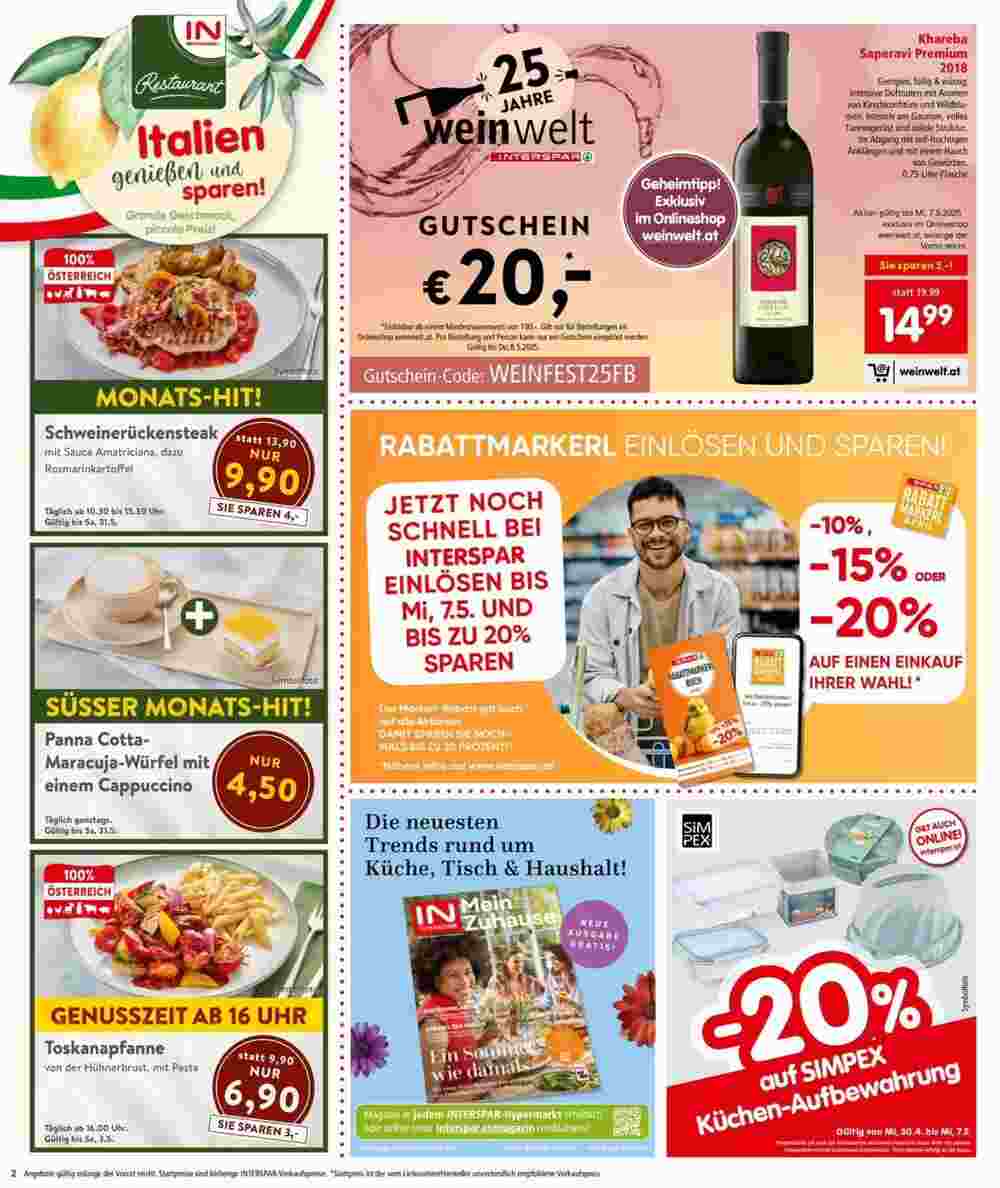 Interspar Flugblatt (ab 30.04.2025) - Angebote und Prospekt - Seite 2